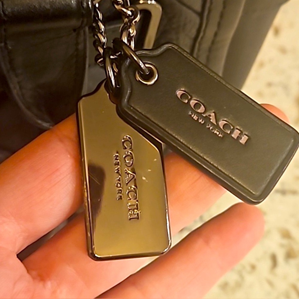 Coach 36004 Swagger Patchwork Pebble Satchel Shou… - image 3